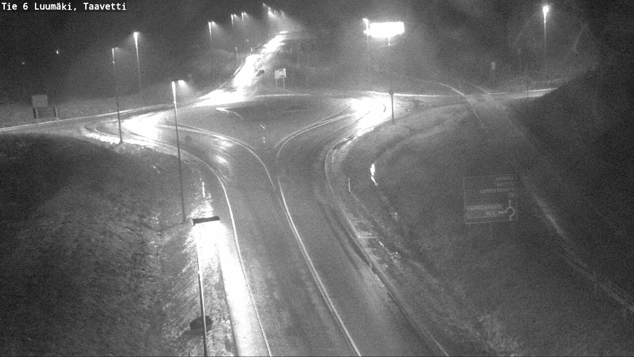 Weather Camera Image Road 6 Luumäki, Taavetti, Luumäki, Etelä-Karjala