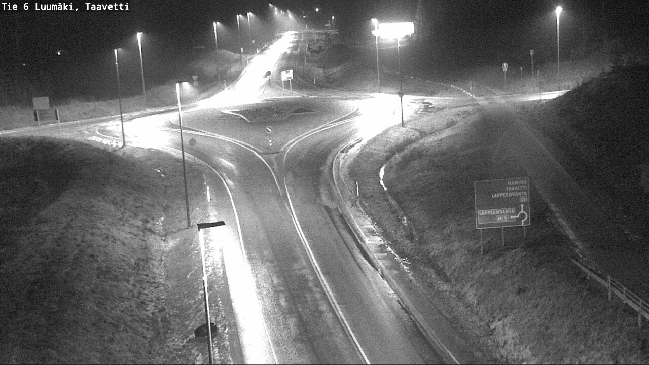 Weather Camera Image Road 6 Luumäki, Taavetti, Luumäki, Etelä-Karjala