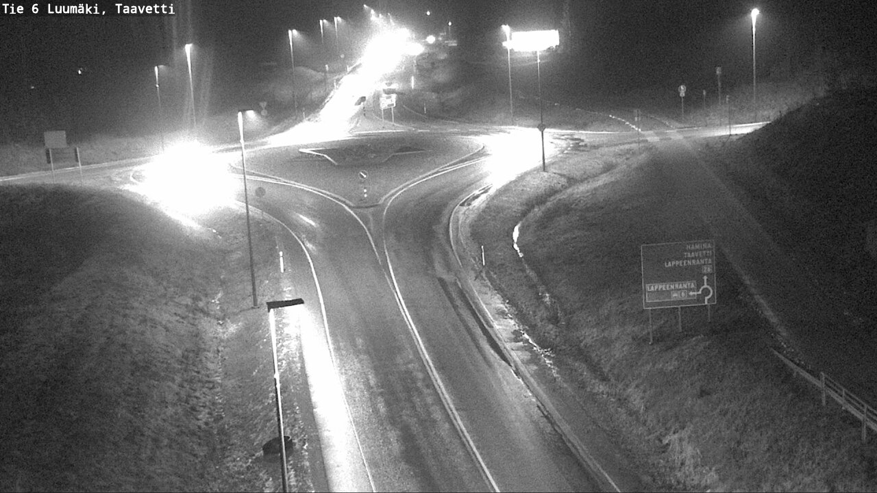 Weather Camera Image Road 6 Luumäki, Taavetti, Luumäki, Etelä-Karjala