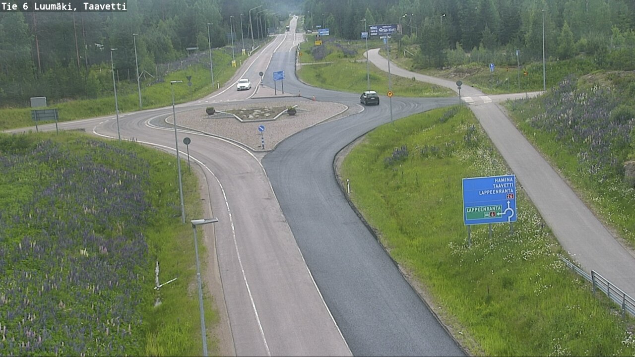 Kelikamerat Kuva Tie 6 Luumäki, Taavetti, Luumäki, Etelä-Karjala