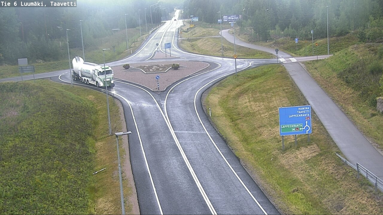 Kelikamerat Kuva Tie 6 Luumäki, Taavetti, Luumäki, Etelä-Karjala