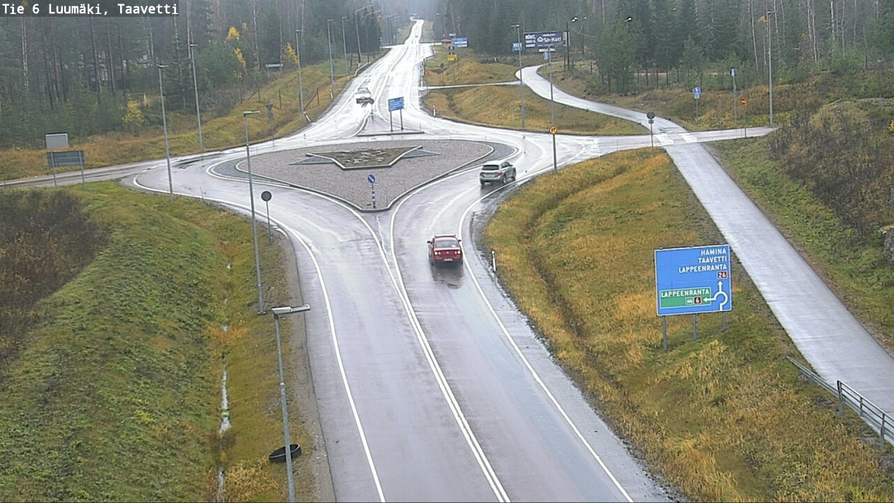 Weather Camera Image Road 6 Luumäki, Taavetti, Luumäki, Etelä-Karjala