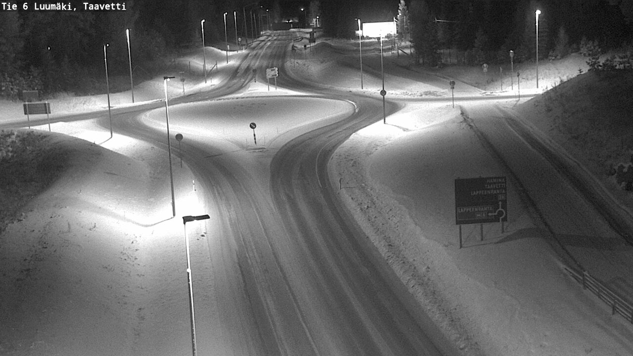 Kelikamerat Kuva Tie 6 Luumäki, Taavetti, Luumäki, Etelä-Karjala