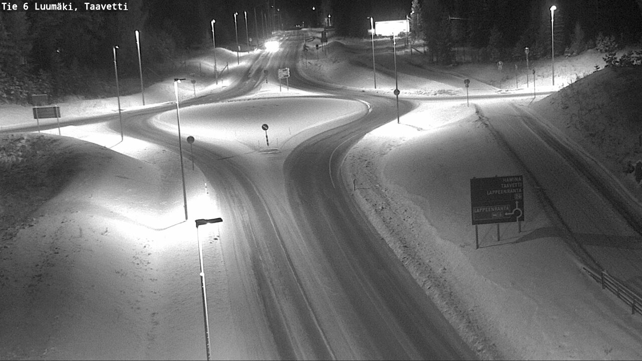 Kelikamerat Kuva Tie 6 Luumäki, Taavetti, Luumäki, Etelä-Karjala