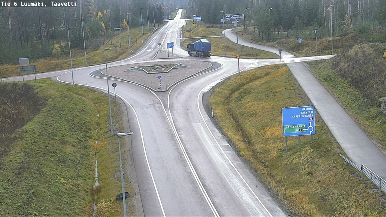 Kelikamerat Kuva Tie 6 Luumäki, Taavetti, Luumäki, Etelä-Karjala