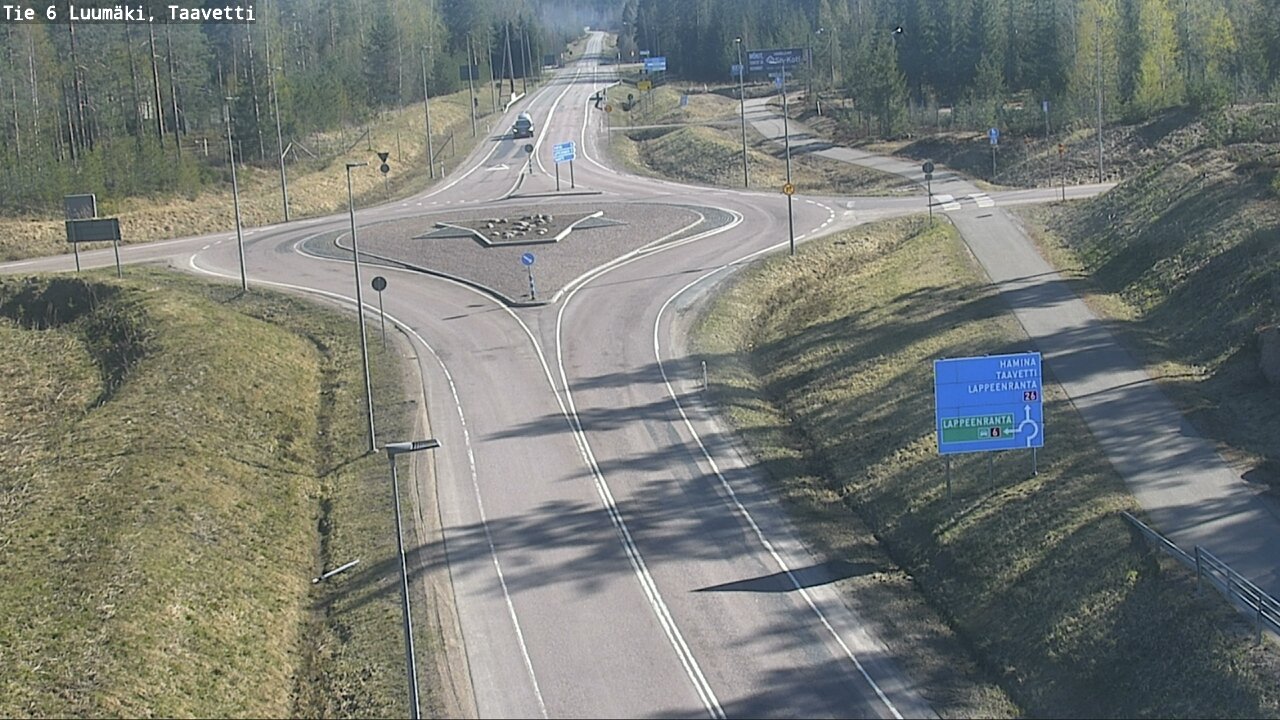 Kelikamerat Kuva Tie 6 Luumäki, Taavetti, Luumäki, Etelä-Karjala