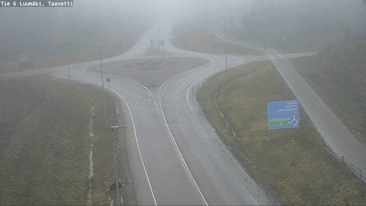 Weather Camera Image Road 6 Luumäki, Taavetti, Luumäki, Etelä-Karjala