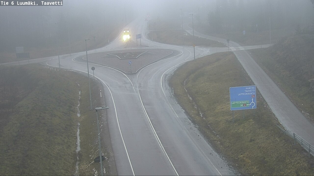 Weather Camera Image Road 6 Luumäki, Taavetti, Luumäki, Etelä-Karjala