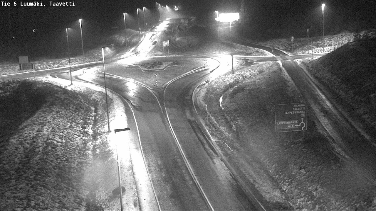 Weather Camera Image Road 6 Luumäki, Taavetti, Luumäki, Etelä-Karjala