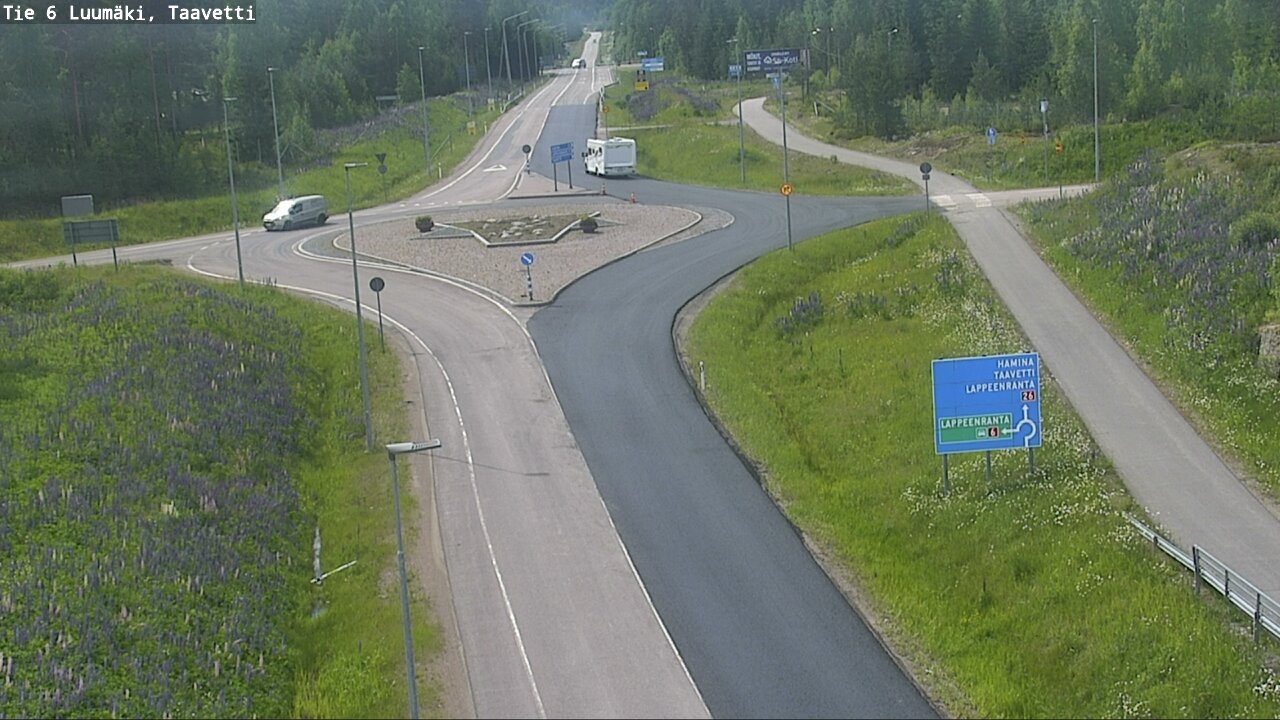 Kelikamerat Kuva Tie 6 Luumäki, Taavetti, Luumäki, Etelä-Karjala