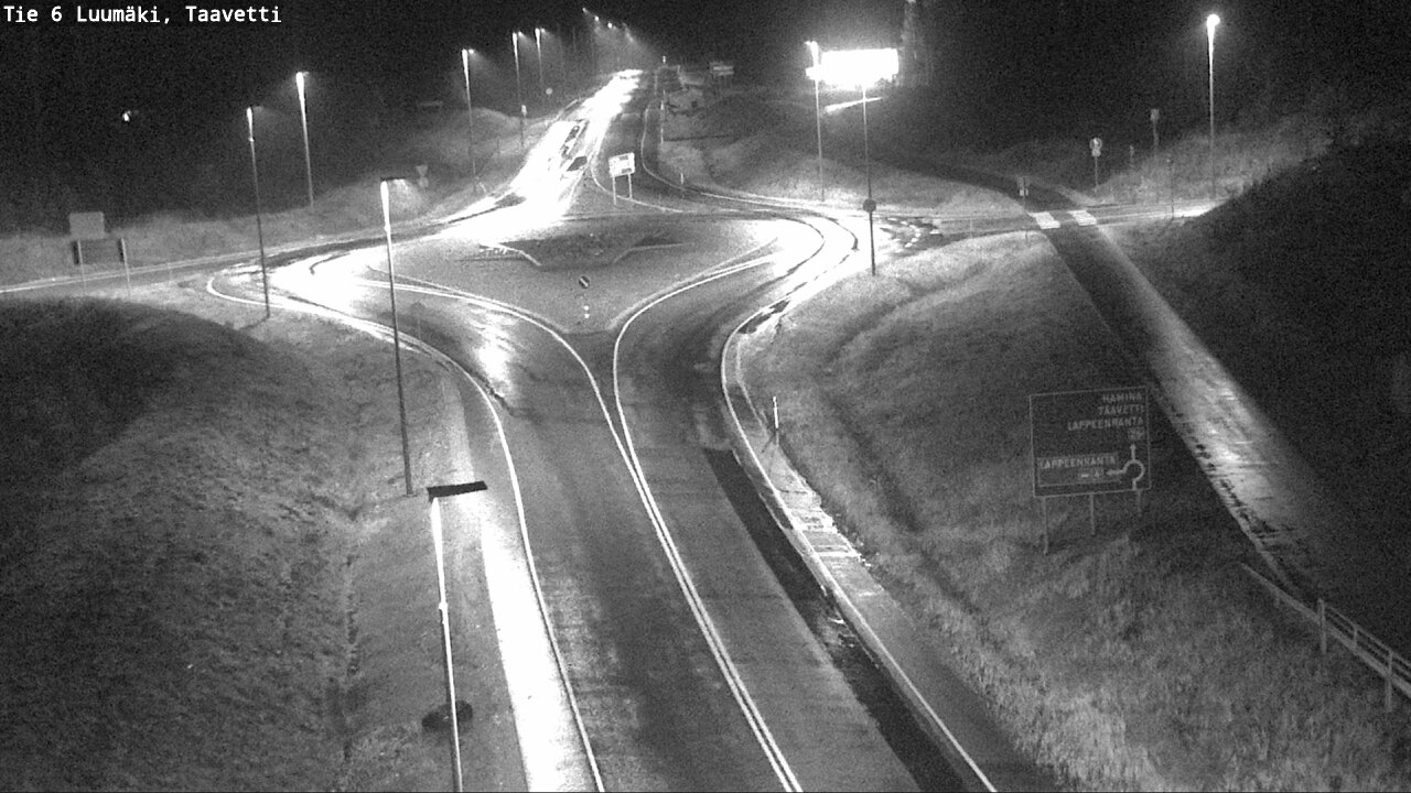 Weather Camera Image Road 6 Luumäki, Taavetti, Luumäki, Etelä-Karjala