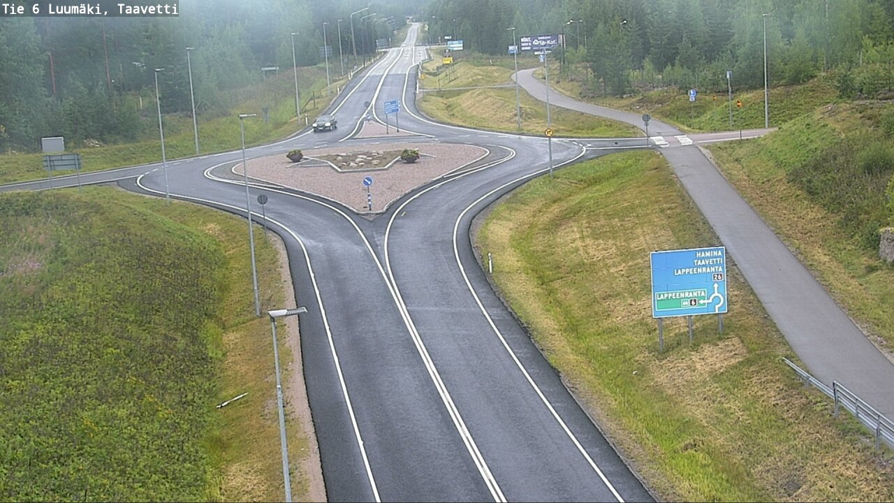 Kelikamerat Kuva Tie 6 Luumäki, Taavetti, Luumäki, Etelä-Karjala