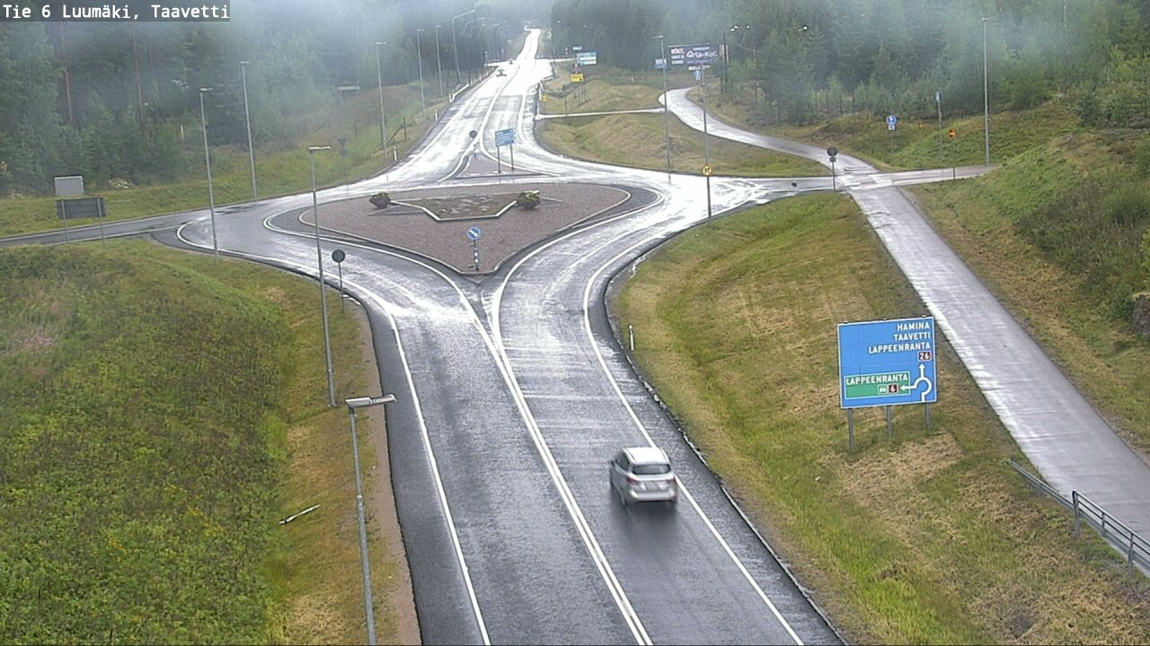 Kelikamerat Kuva Tie 6 Luumäki, Taavetti, Luumäki, Etelä-Karjala