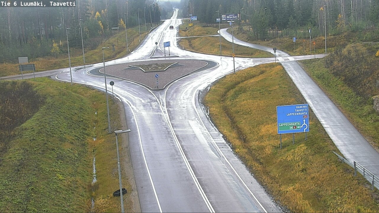 Kelikamerat Kuva Tie 6 Luumäki, Taavetti, Luumäki, Etelä-Karjala