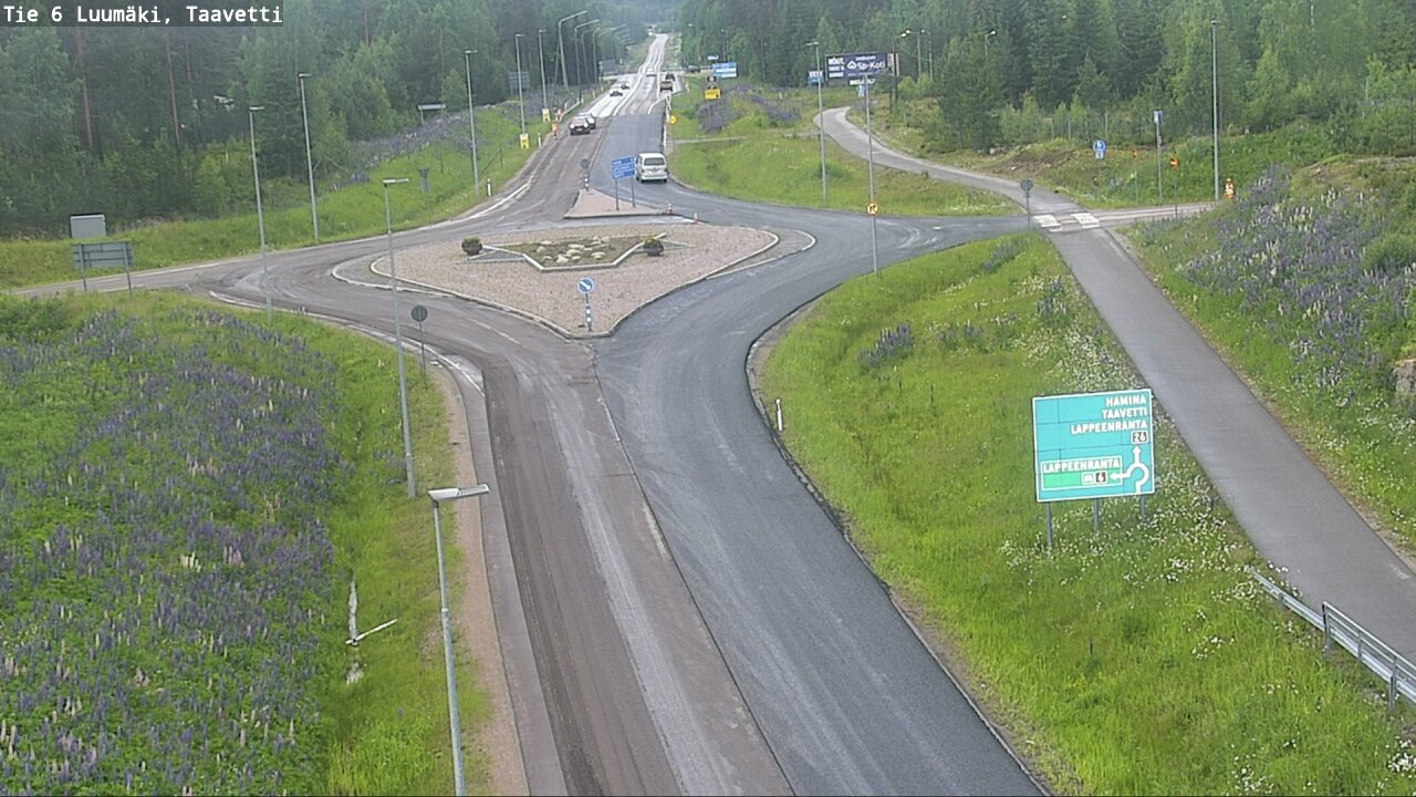Kelikamerat Kuva Tie 6 Luumäki, Taavetti, Luumäki, Etelä-Karjala