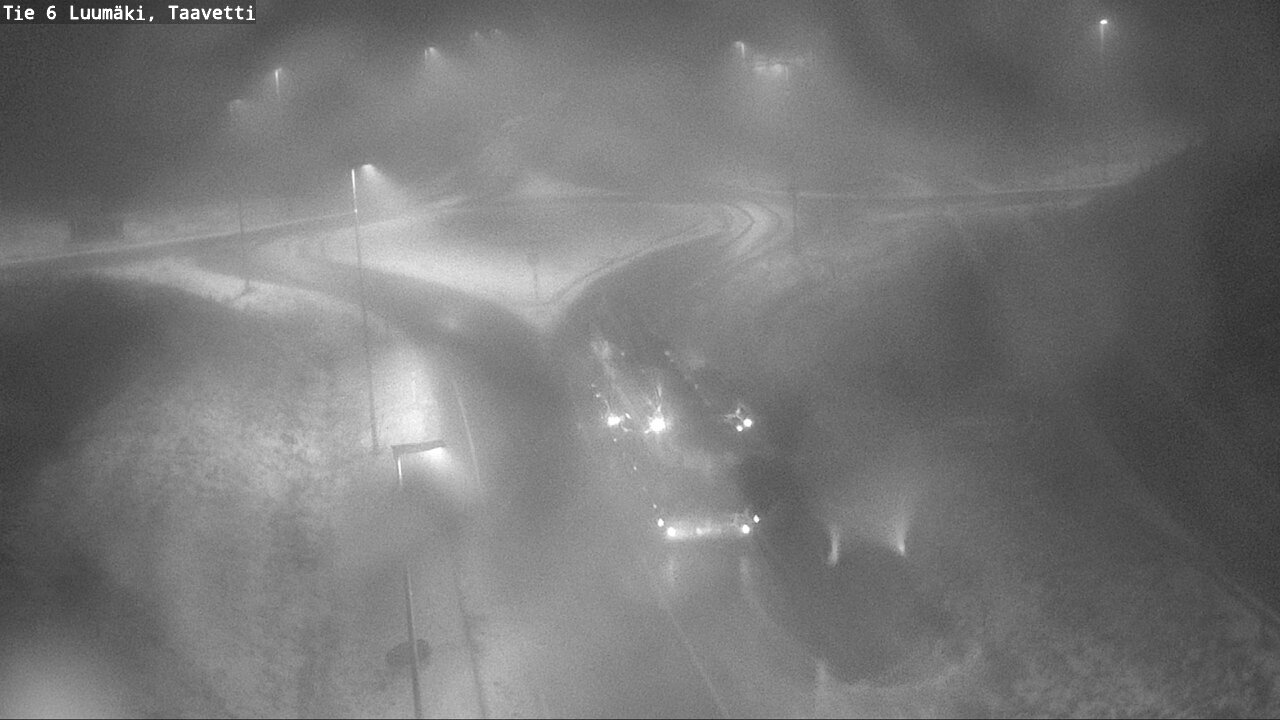 Weather Camera Image Väg 6 Luumäki, Taavetti, Luumäki, Etelä-Karjala
