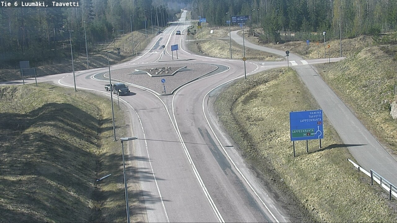 Kelikamerat Kuva Tie 6 Luumäki, Taavetti, Luumäki, Etelä-Karjala