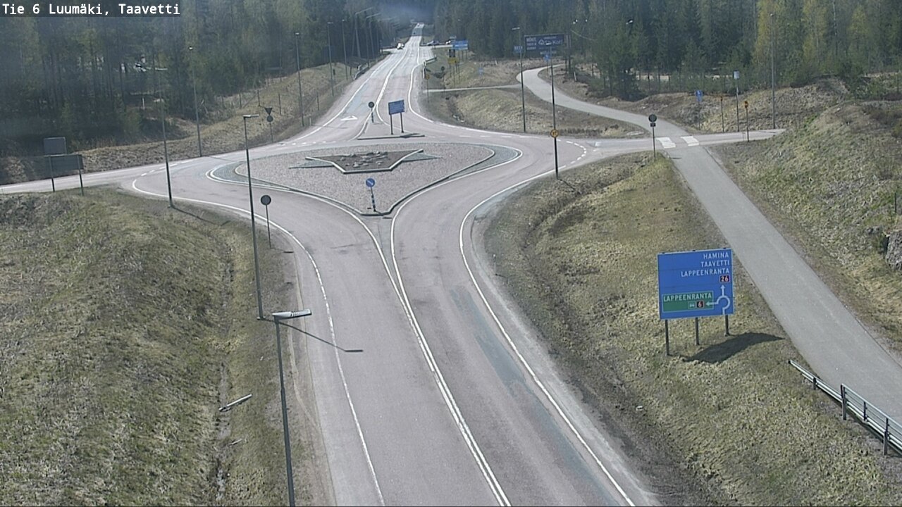 Kelikamerat Kuva Tie 6 Luumäki, Taavetti, Luumäki, Etelä-Karjala