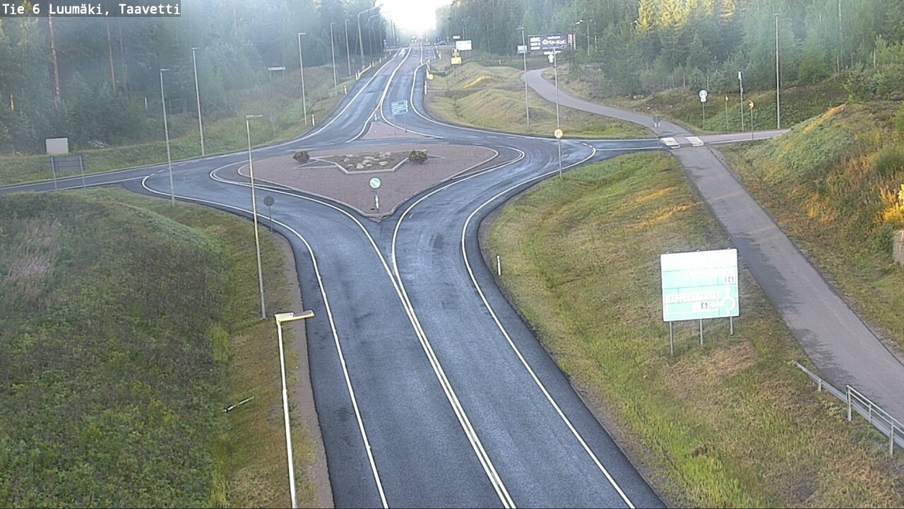 Kelikamerat Kuva Tie 6 Luumäki, Taavetti, Luumäki, Etelä-Karjala
