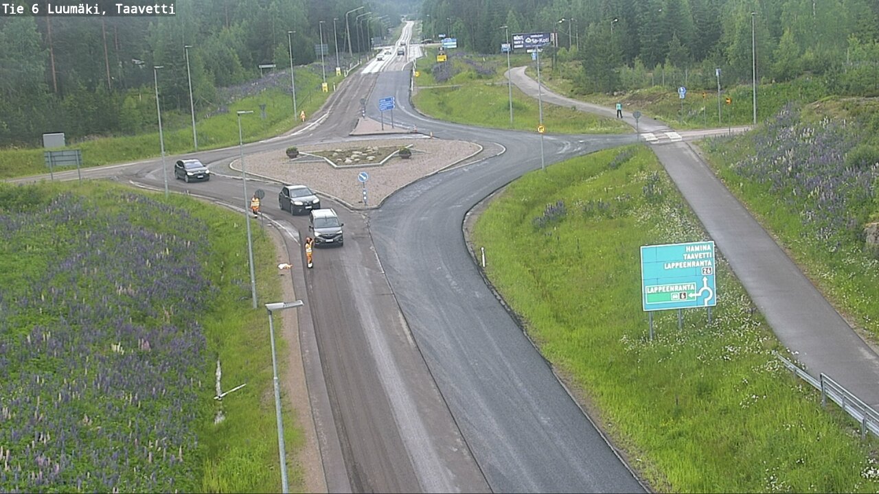 Kelikamerat Kuva Tie 6 Luumäki, Taavetti, Luumäki, Etelä-Karjala