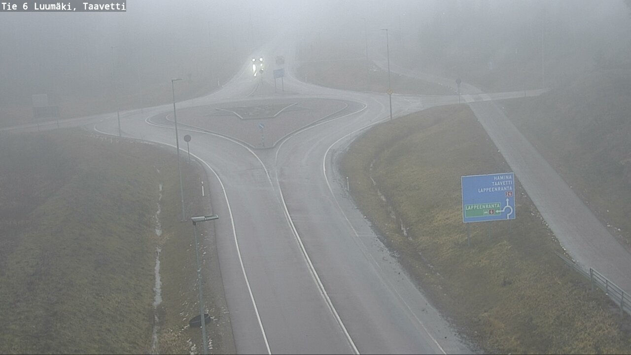 Weather Camera Image Road 6 Luumäki, Taavetti, Luumäki, Etelä-Karjala