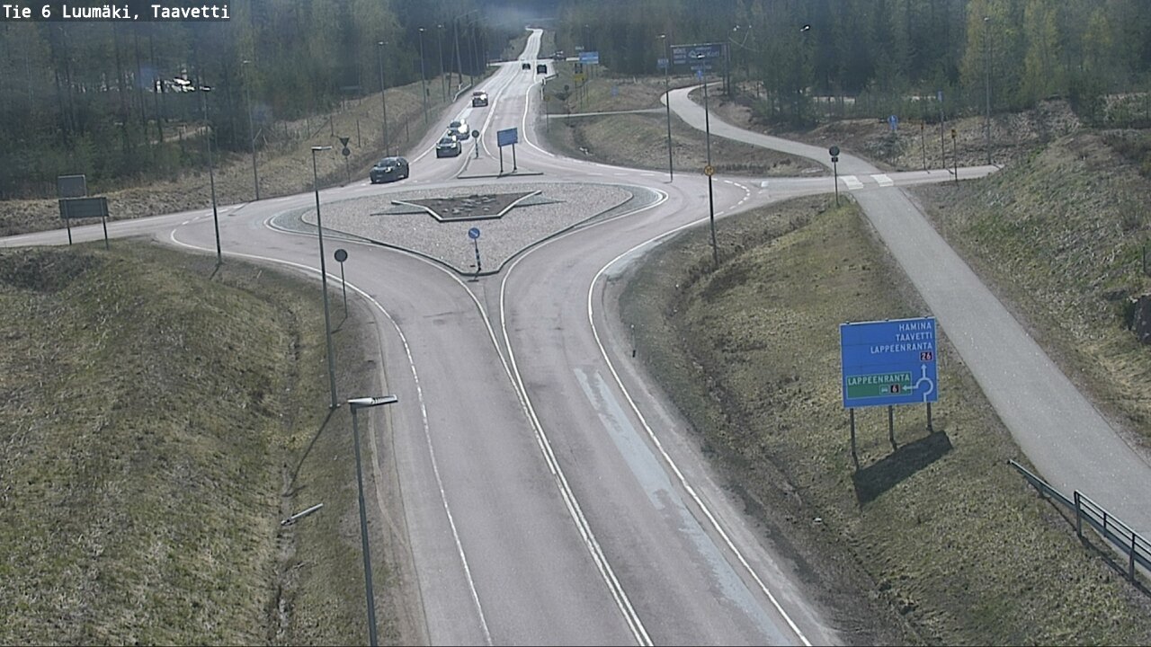Kelikamerat Kuva Tie 6 Luumäki, Taavetti, Luumäki, Etelä-Karjala