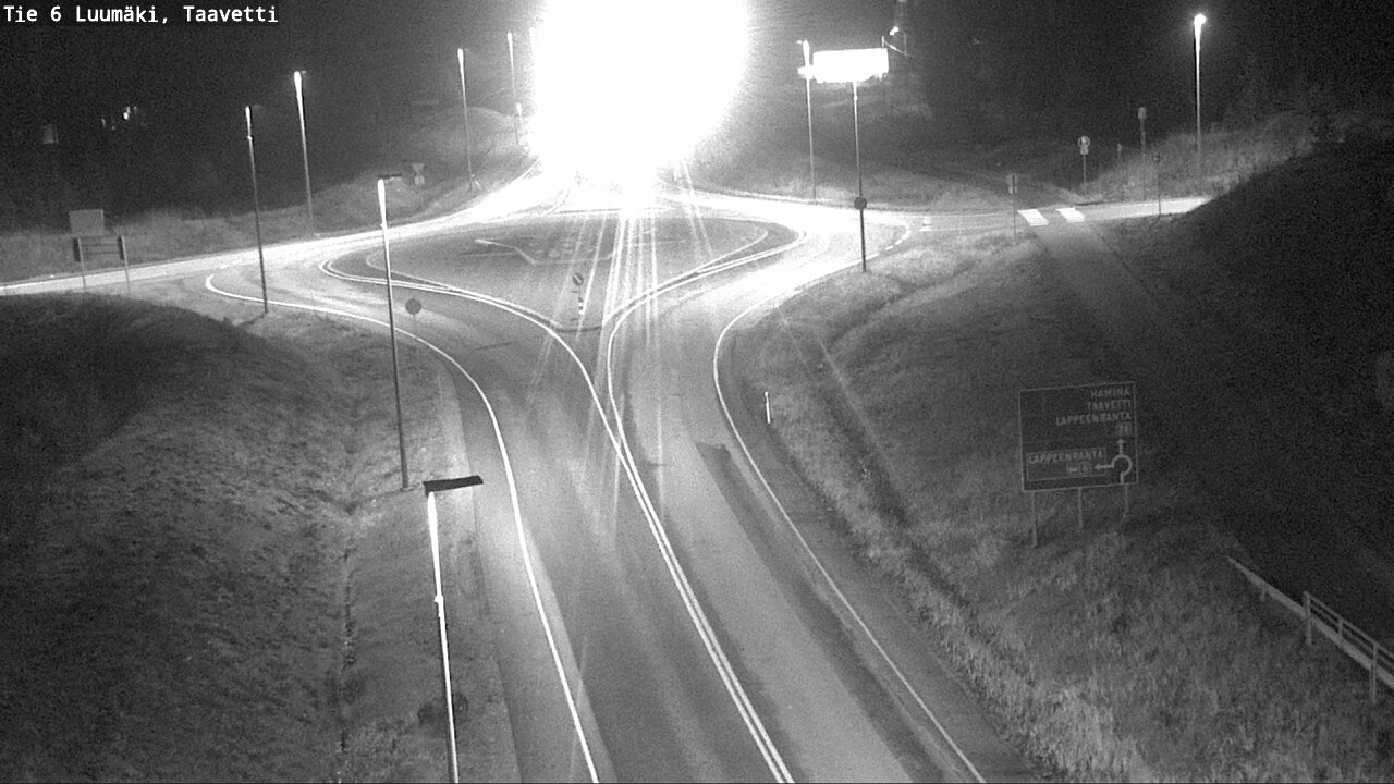 Weather Camera Image Road 6 Luumäki, Taavetti, Luumäki, Etelä-Karjala