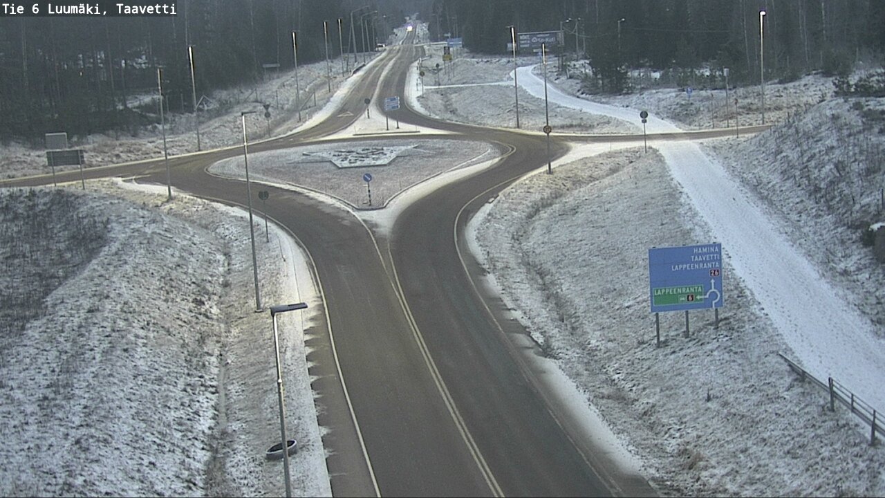 Kelikamerat Kuva Tie 6 Luumäki, Taavetti, Luumäki, Etelä-Karjala