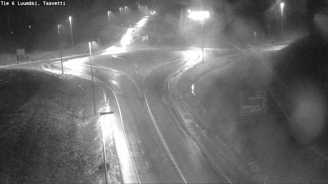 Weather Camera Image Road 6 Luumäki, Taavetti, Luumäki, Etelä-Karjala