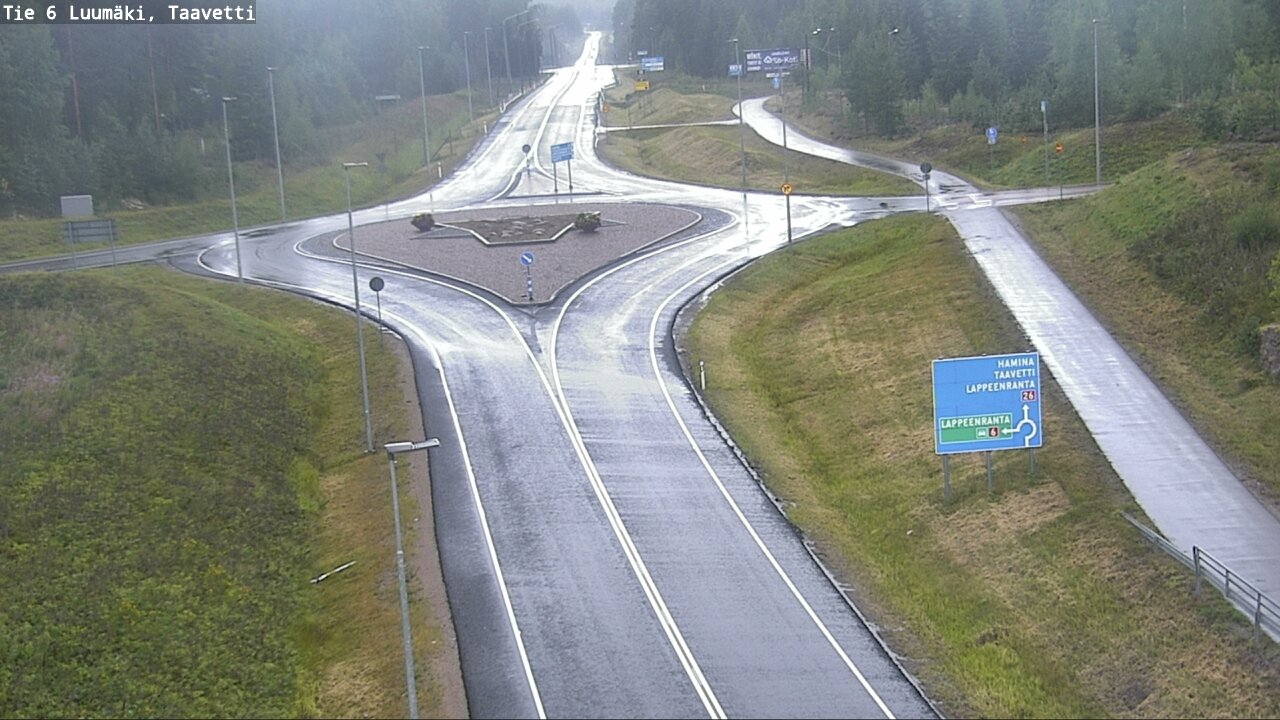 Kelikamerat Kuva Tie 6 Luumäki, Taavetti, Luumäki, Etelä-Karjala