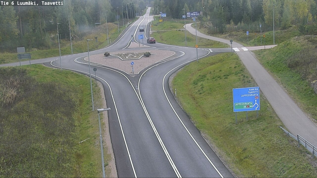 Kelikamerat Kuva Tie 6 Luumäki, Taavetti, Luumäki, Etelä-Karjala