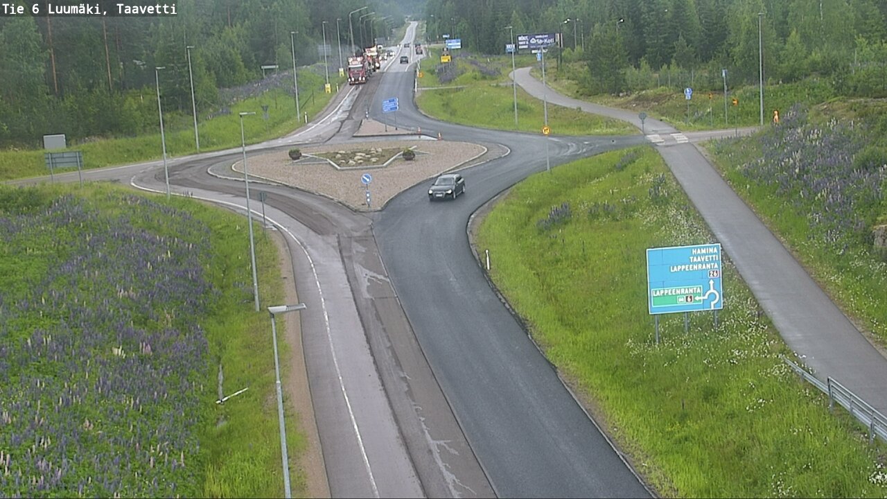 Kelikamerat Kuva Tie 6 Luumäki, Taavetti, Luumäki, Etelä-Karjala
