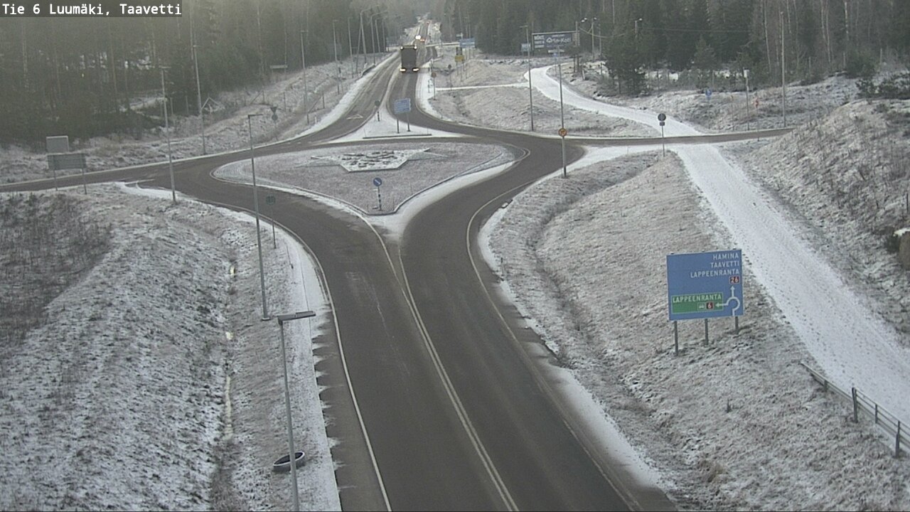 Kelikamerat Kuva Tie 6 Luumäki, Taavetti, Luumäki, Etelä-Karjala