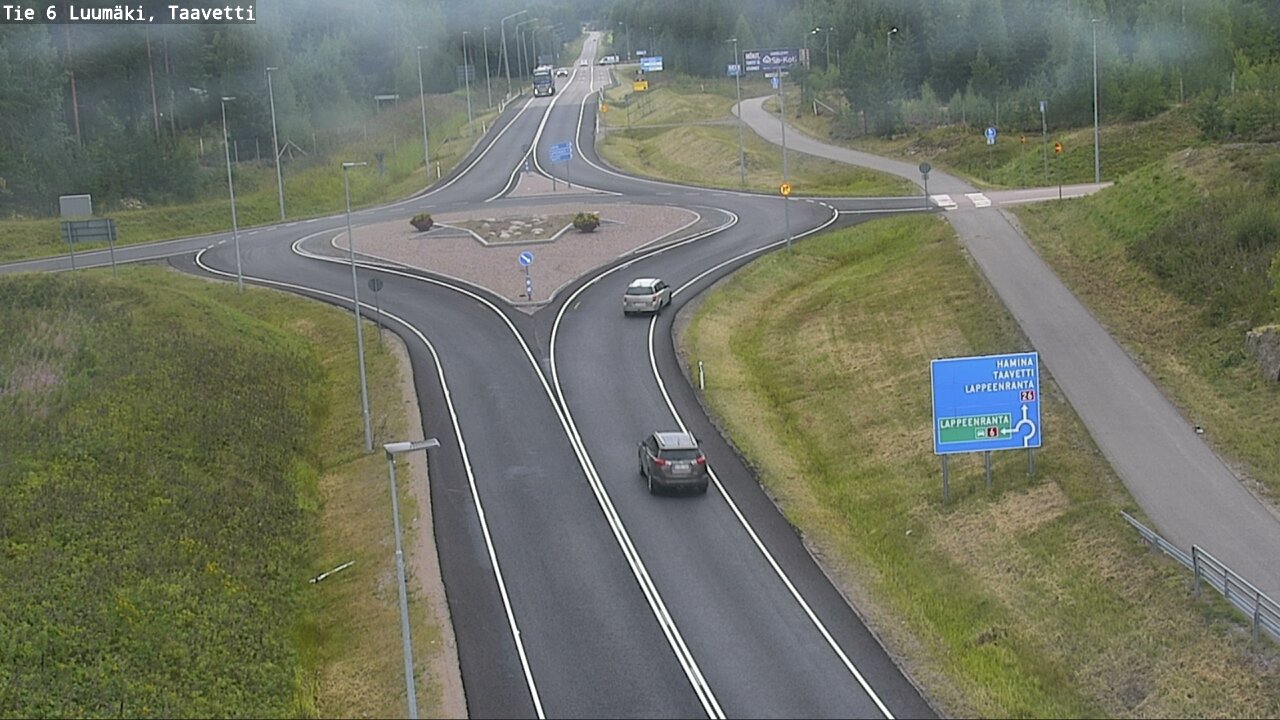 Weather Camera Image Väg 6 Luumäki, Taavetti, Luumäki, Etelä-Karjala
