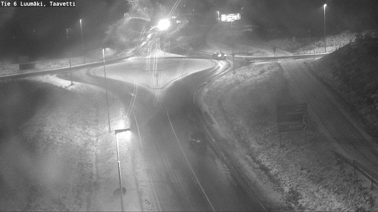 Weather Camera Image Väg 6 Luumäki, Taavetti, Luumäki, Etelä-Karjala