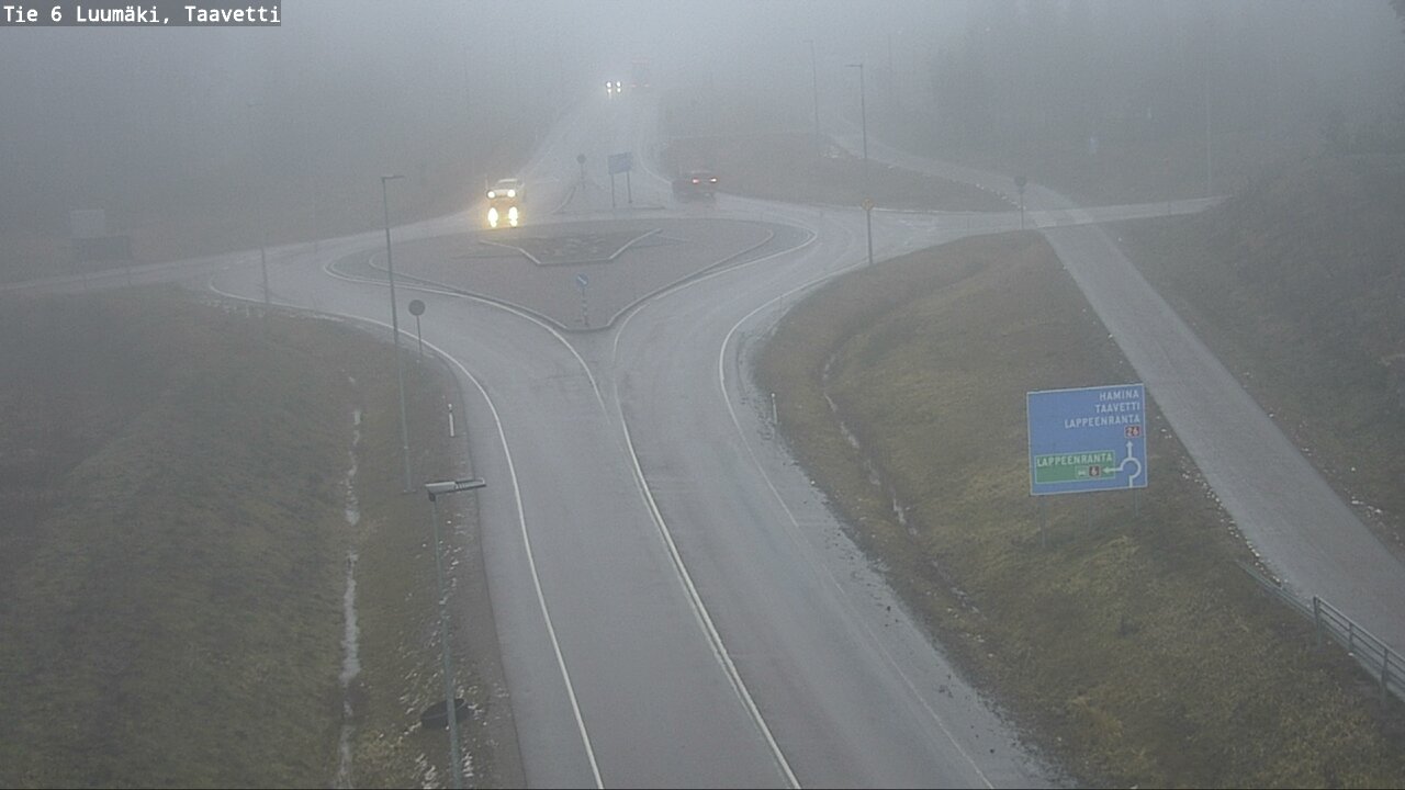 Weather Camera Image Road 6 Luumäki, Taavetti, Luumäki, Etelä-Karjala