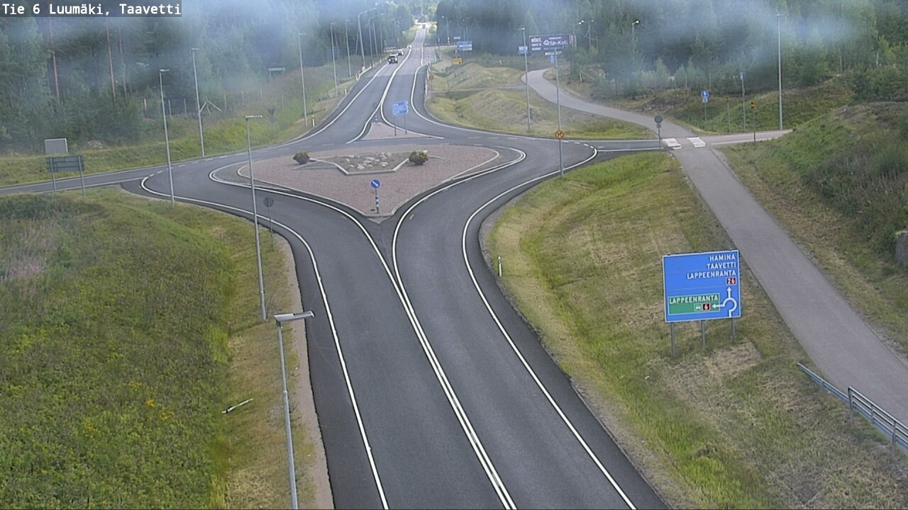 Kelikamerat Kuva Tie 6 Luumäki, Taavetti, Luumäki, Etelä-Karjala