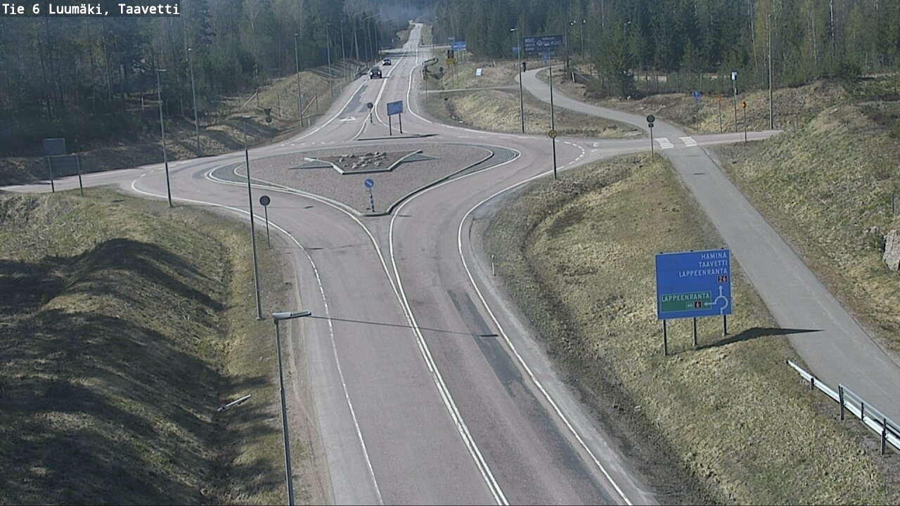 Kelikamerat Kuva Tie 6 Luumäki, Taavetti, Luumäki, Etelä-Karjala