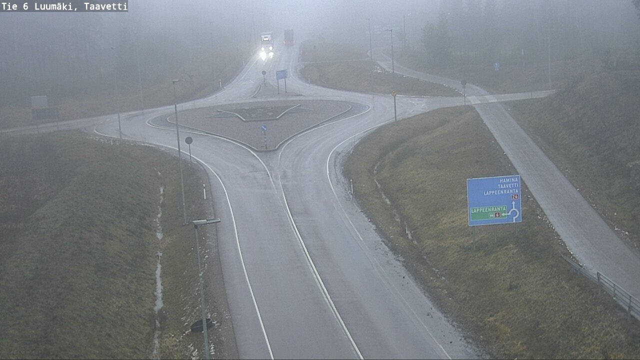 Weather Camera Image Road 6 Luumäki, Taavetti, Luumäki, Etelä-Karjala