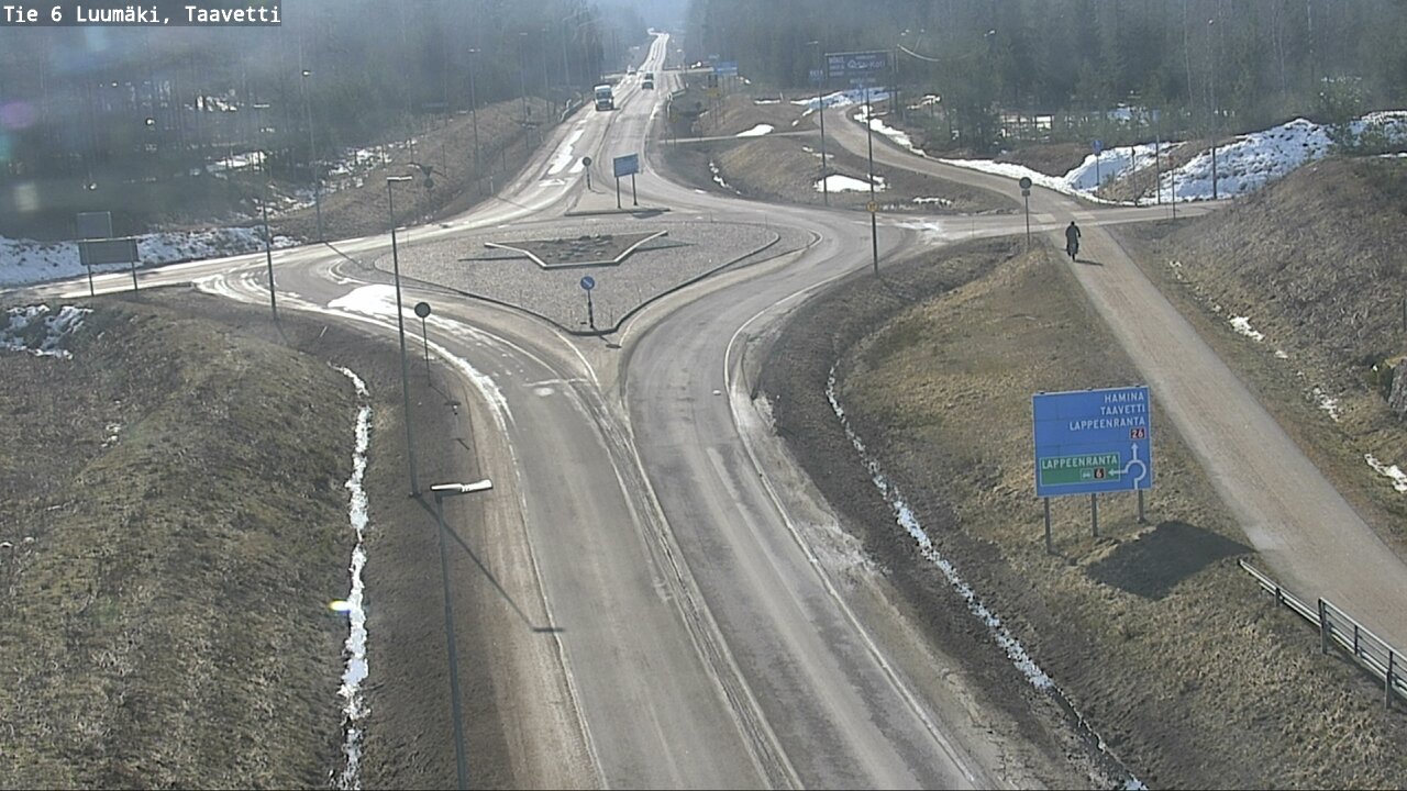 Weather Camera Image Väg 6 Luumäki, Taavetti, Luumäki, Etelä-Karjala