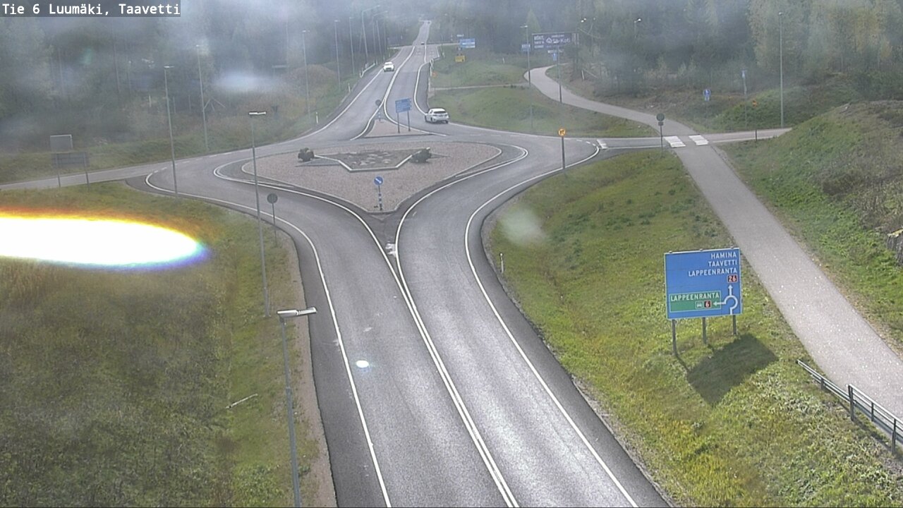Weather Camera Image Road 6 Luumäki, Taavetti, Luumäki, Etelä-Karjala