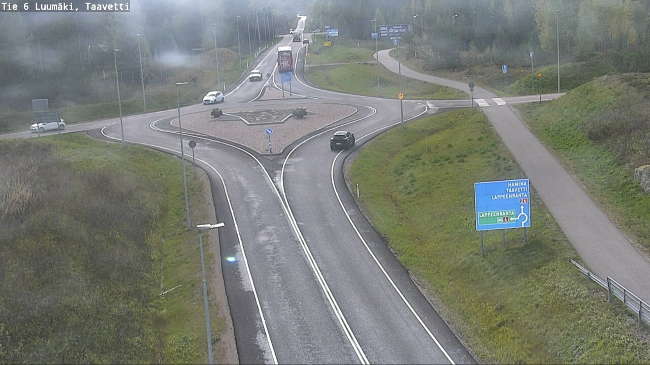 Kelikamerat Kuva Tie 6 Luumäki, Taavetti, Luumäki, Etelä-Karjala