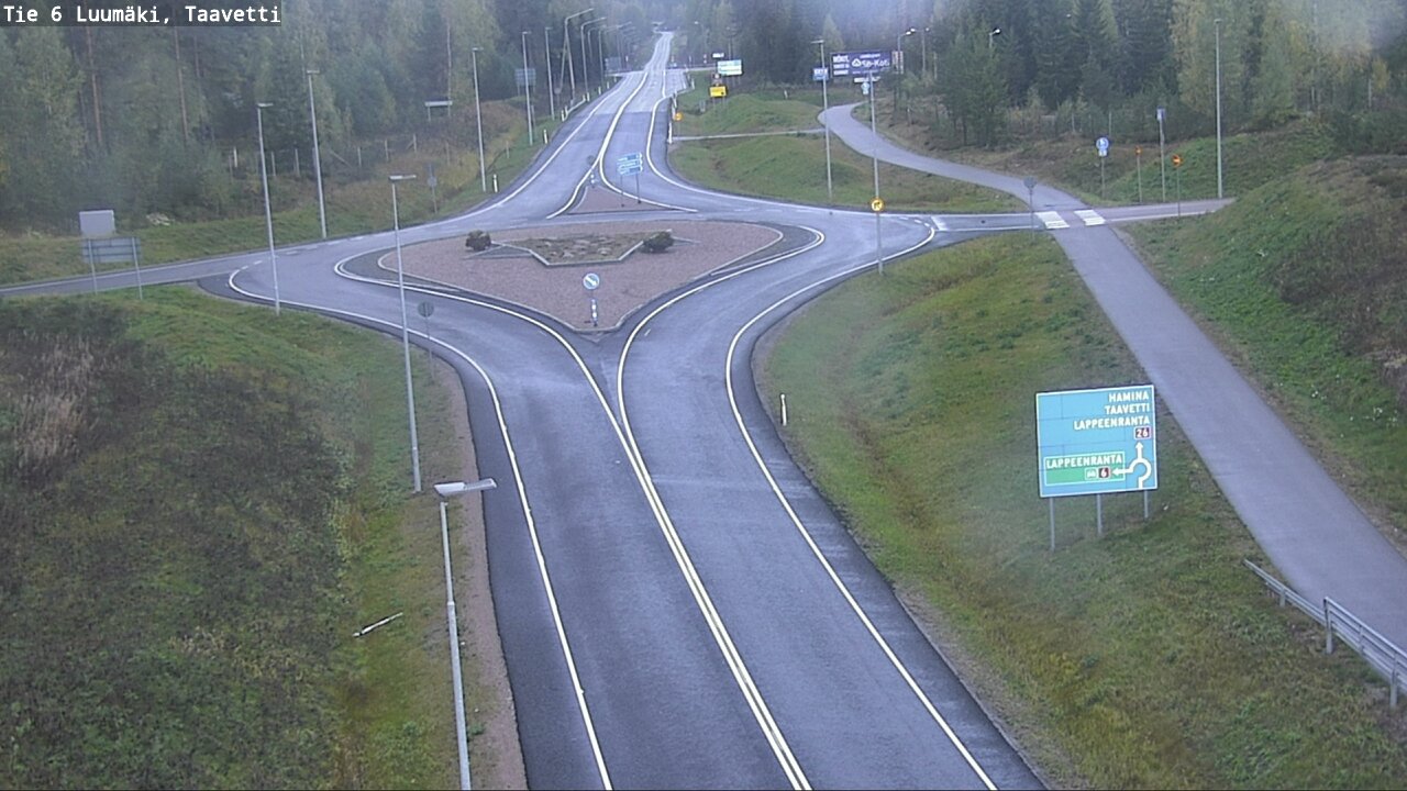 Kelikamerat Kuva Tie 6 Luumäki, Taavetti, Luumäki, Etelä-Karjala