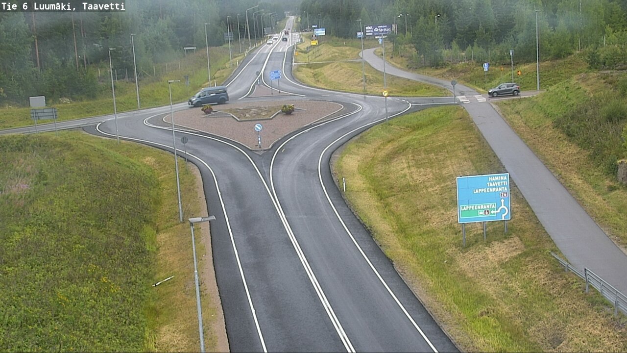 Kelikamerat Kuva Tie 6 Luumäki, Taavetti, Luumäki, Etelä-Karjala
