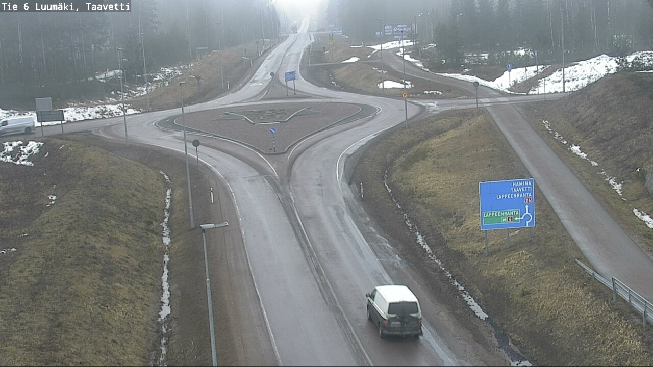 Kelikamerat Kuva Tie 6 Luumäki, Taavetti, Luumäki, Etelä-Karjala