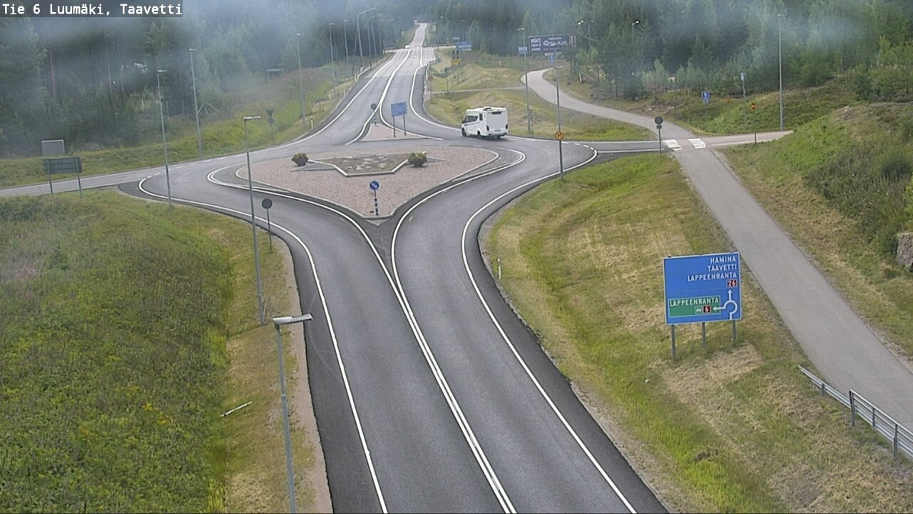 Kelikamerat Kuva Tie 6 Luumäki, Taavetti, Luumäki, Etelä-Karjala