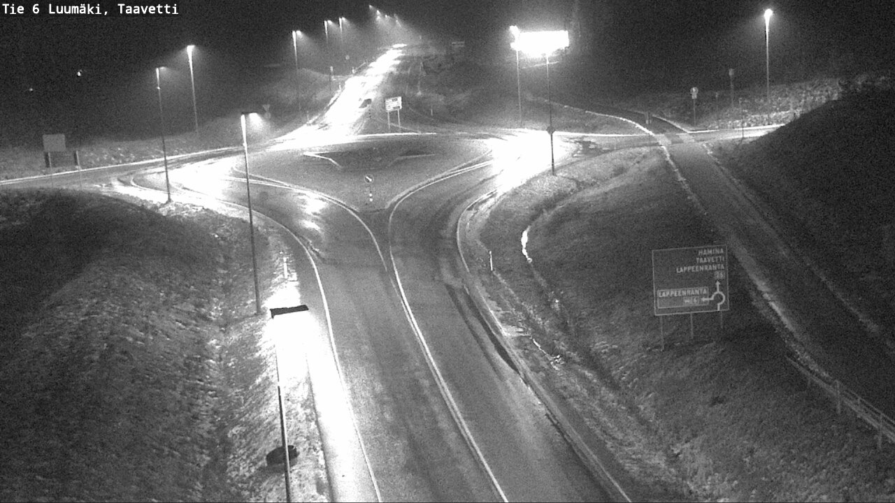 Weather Camera Image Road 6 Luumäki, Taavetti, Luumäki, Etelä-Karjala