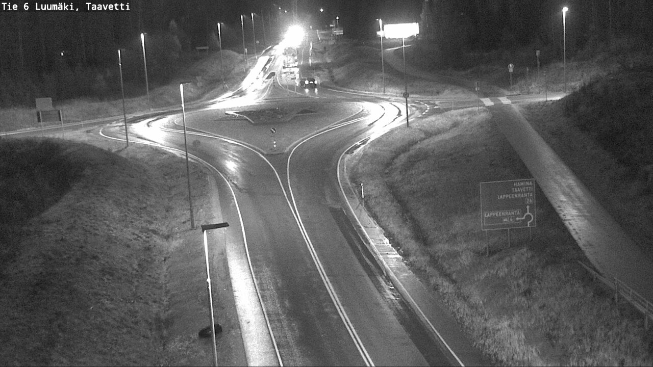 Weather Camera Image Road 6 Luumäki, Taavetti, Luumäki, Etelä-Karjala