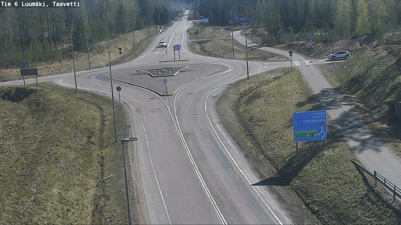 Kelikamerat Kuva Tie 6 Luumäki, Taavetti, Luumäki, Etelä-Karjala