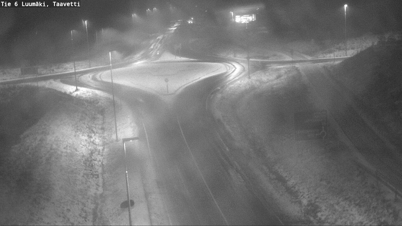 Weather Camera Image Väg 6 Luumäki, Taavetti, Luumäki, Etelä-Karjala